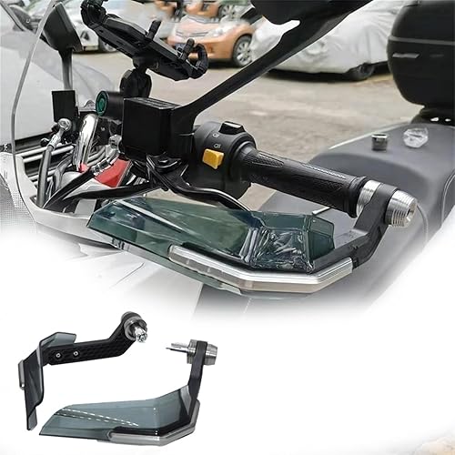 Miniatura 5 de for Y&AMAHA XJ6 XJ 6 Diversion Motorcycle Handguard Shield Hand Guard Protector Windshield (Color  Grey)