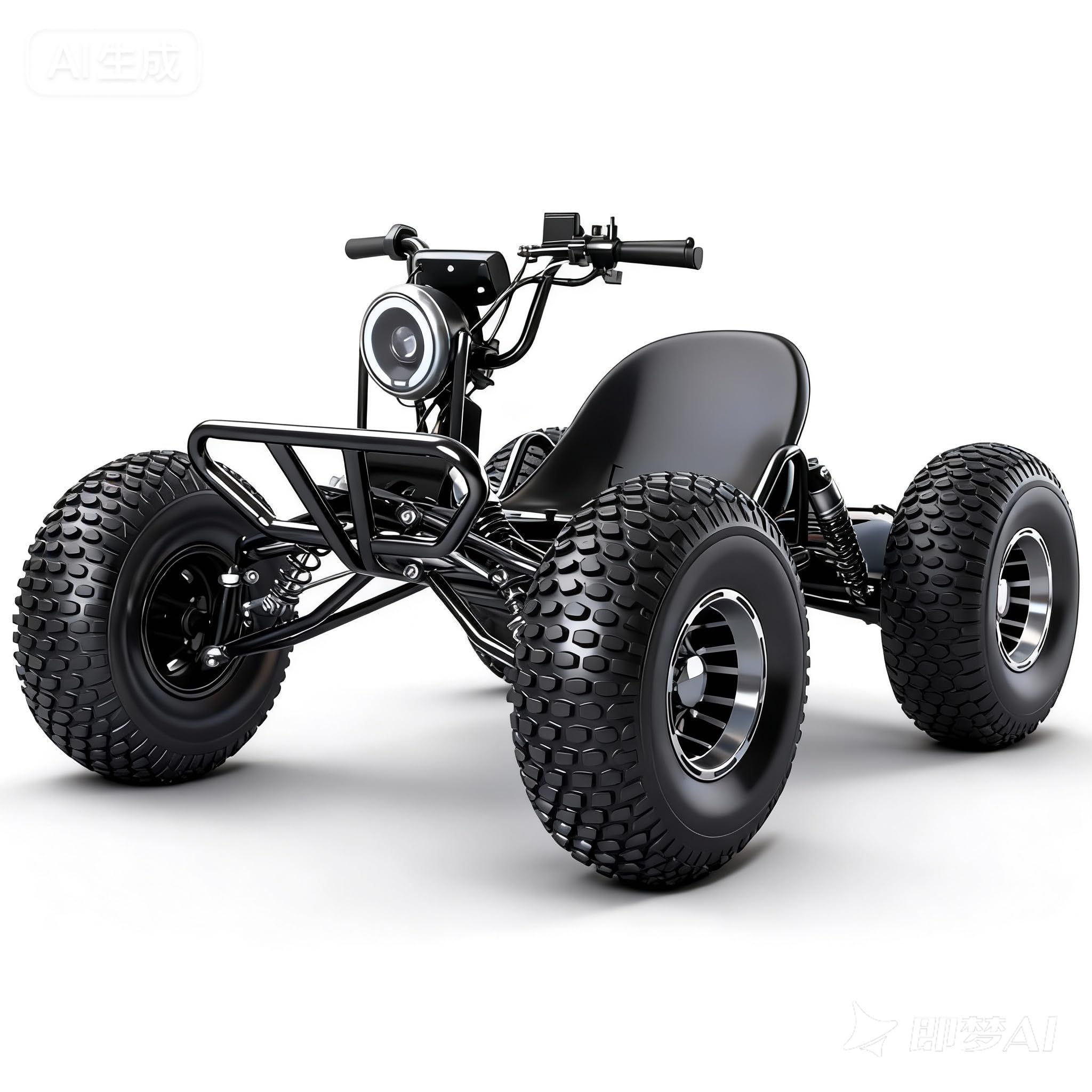 Zyliathor Adults & Kids Electric Off-Road Go Kart, 12-Mile, Brushless Peak 4000W, Up to 31MPH, 3 Speed + Reverse + Limiter, Shaft Drive Diff, AT19x7-8 Tires, Family Backyard Trails, Beach/Sand
