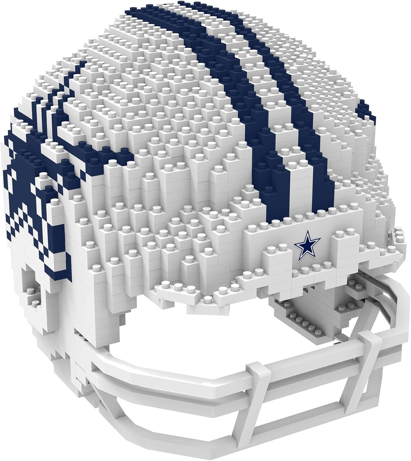 FOCO NFL Unisex-Adult NFL 3D BRXLZ Puzzle Replica Helmet Set