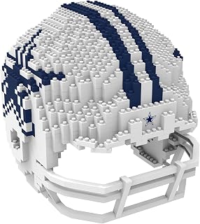 FOCO NFL Unisex-Adult NFL 3D BRXLZ Puzzle Replica Helmet Set