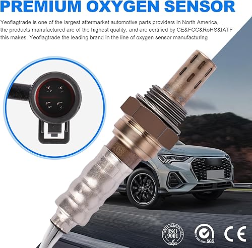 Miniatura 5 de Yeoflagtrade Sensor de oxígeno O2 15716 15717 15718 15719 Upstream Downstream Compatible con Ford Ranger Escape Explorer Mustang Focus Expedition
