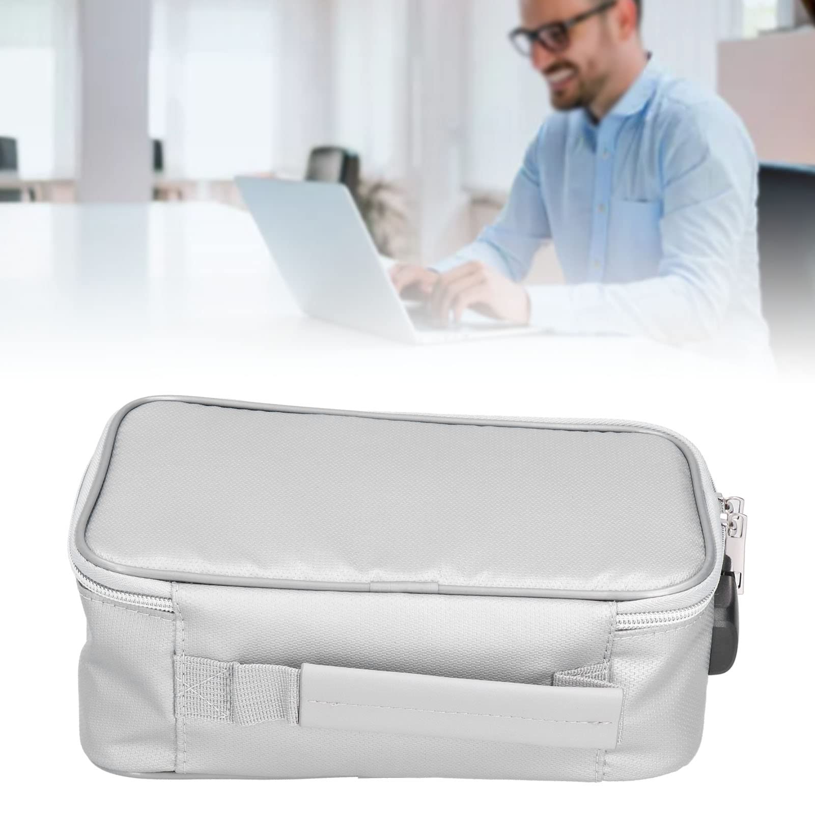 OUKENS Fireproof Document Bag with Lock - Image 2