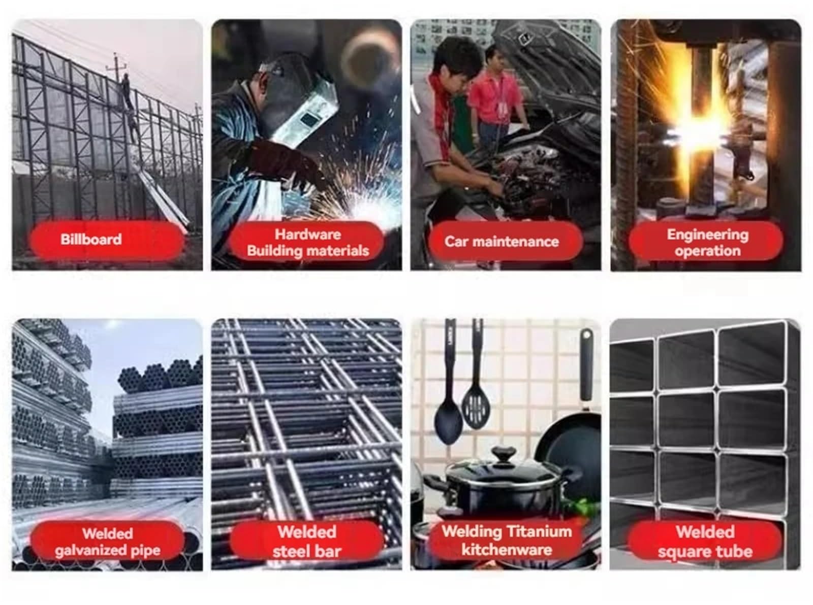 Soldadora Portátil Con Portaelectrodos Y Cable Inversor