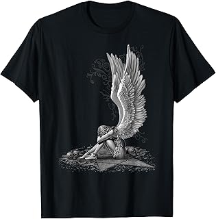 Spiral Original - Enslaved Angel - Gothic Angel T-Shirt