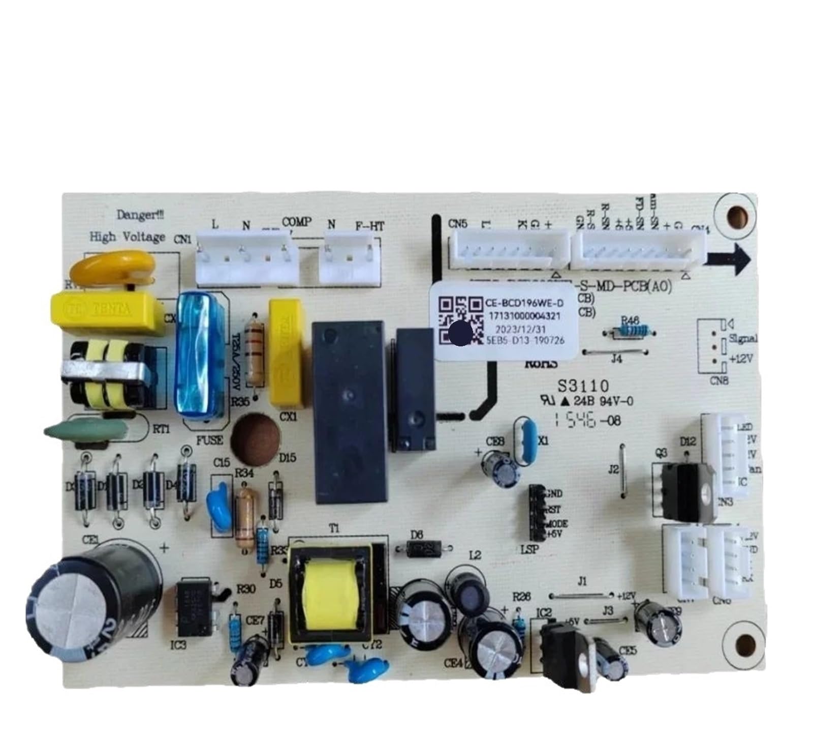 Scheda Madre Controllo MD-26V 17131000000507 Scheda Computer CE-BCD232/308WE-S Scheda Di Potenza 17131000004321(17131000004321)