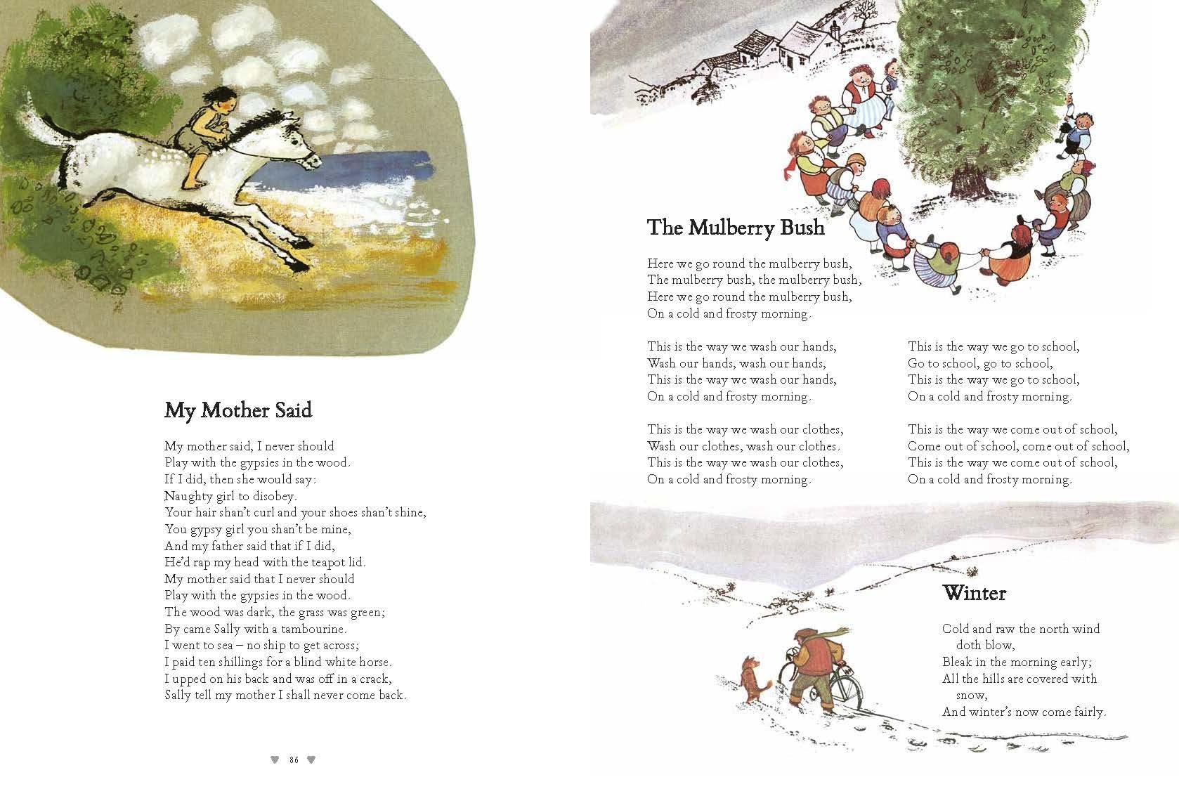 The Mother Goose Treasury: A timeless collection of nursery rhymes from the creator of The Snowman