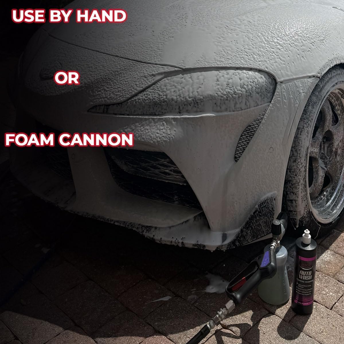 Jescar Auto Wash Shampoo - 32oz - PH-neutral car wash soap for ultimate paint protection, Use in Foam Cannon, foam Guns, & 5 Gallon Bucket. Safe for Cars, Trucks, Motorcycles, RVs & More. - Image 5