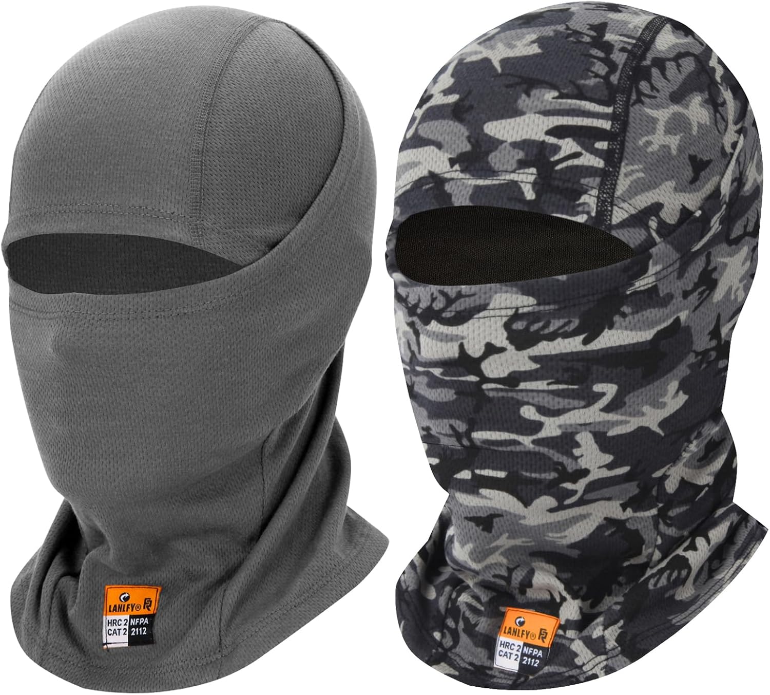 FR Balaclava Summer Face Mask Fireproof for Welding Racing UV Resistant Comfortable All Day Wear Safety Head Cover