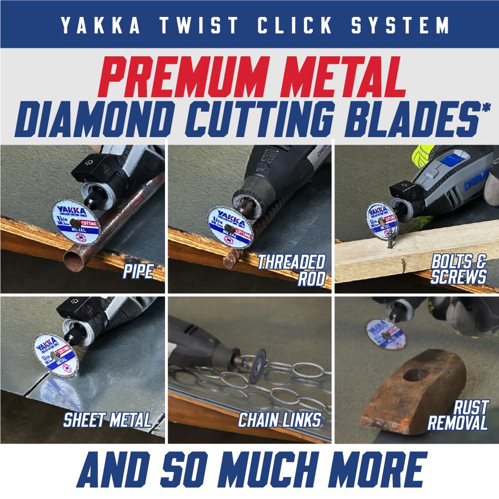 Yakka Metal Cutting Wheel - Dremel Compatible -4