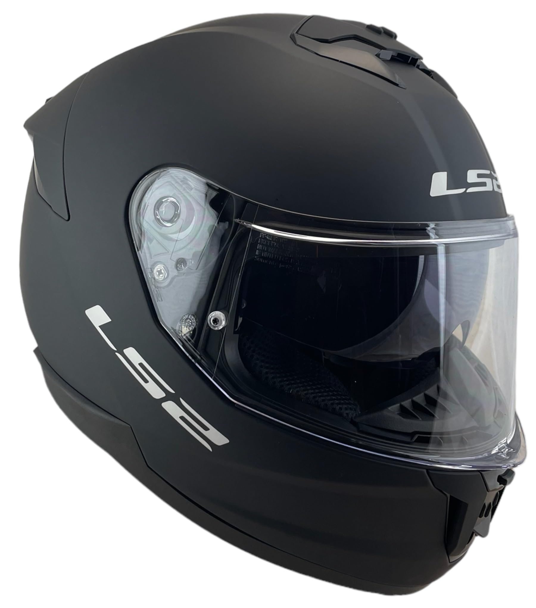 LS2 Helmet Casco Integrale KPA FF808 Stream II Taglia S (55/56) Nero Opaco 22.06