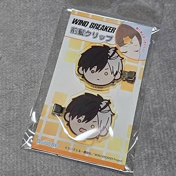 Amazon.co.jp: WIND BREAKER ウィンドブレイカー 前髪クリップ