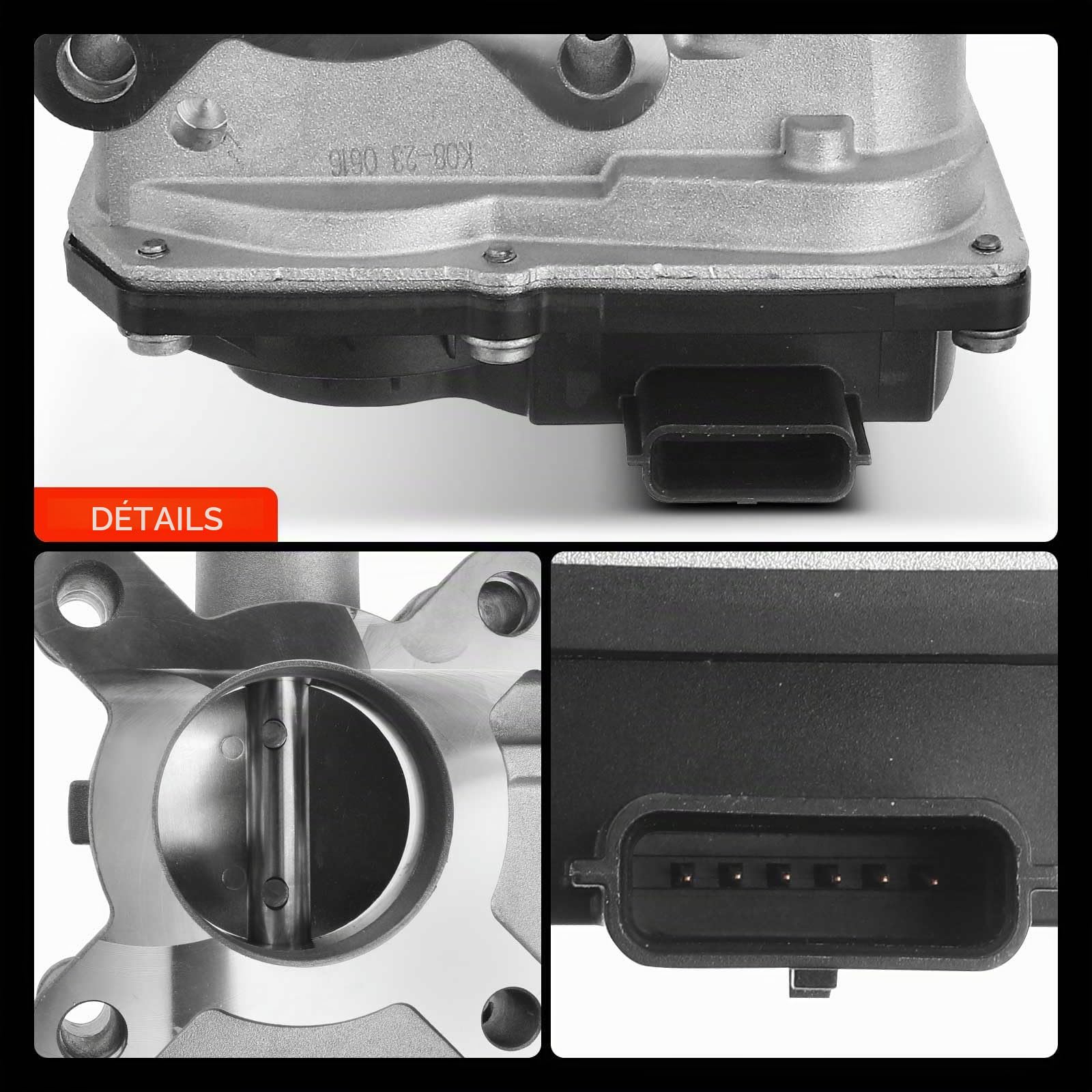 Corps d'accélérateur pour Sand.ero Clio II III Kangoo KC0/1 FC0/1 Modus/Grand Modus Twingo I C06 1.2L 2003-Aujourd'hui 8200568712