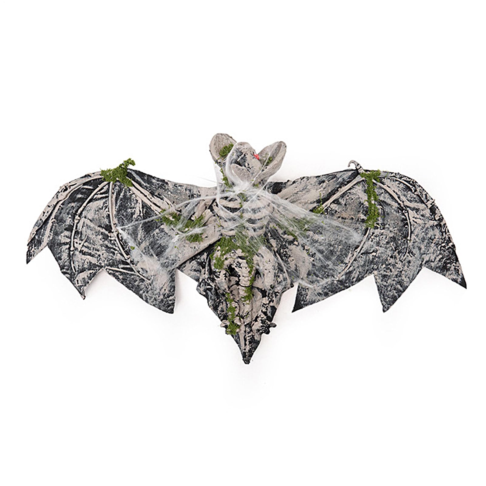 Pipistrelli di Halloween da Esterno Decorazione da Portico con Ragnatela