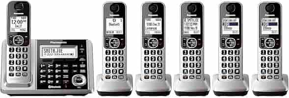 Panasonic KX-TGF375S + 1 KX-TGFA30S Handset (6 Handsets