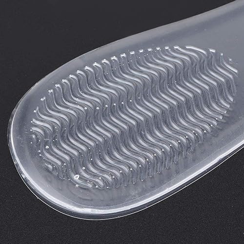 Miniatura 5 de Fydun 2 Pairs of 34 Foot Pads, Transparent Silicone Massage Shockproof High Heel Insoles Wide Range of Uses