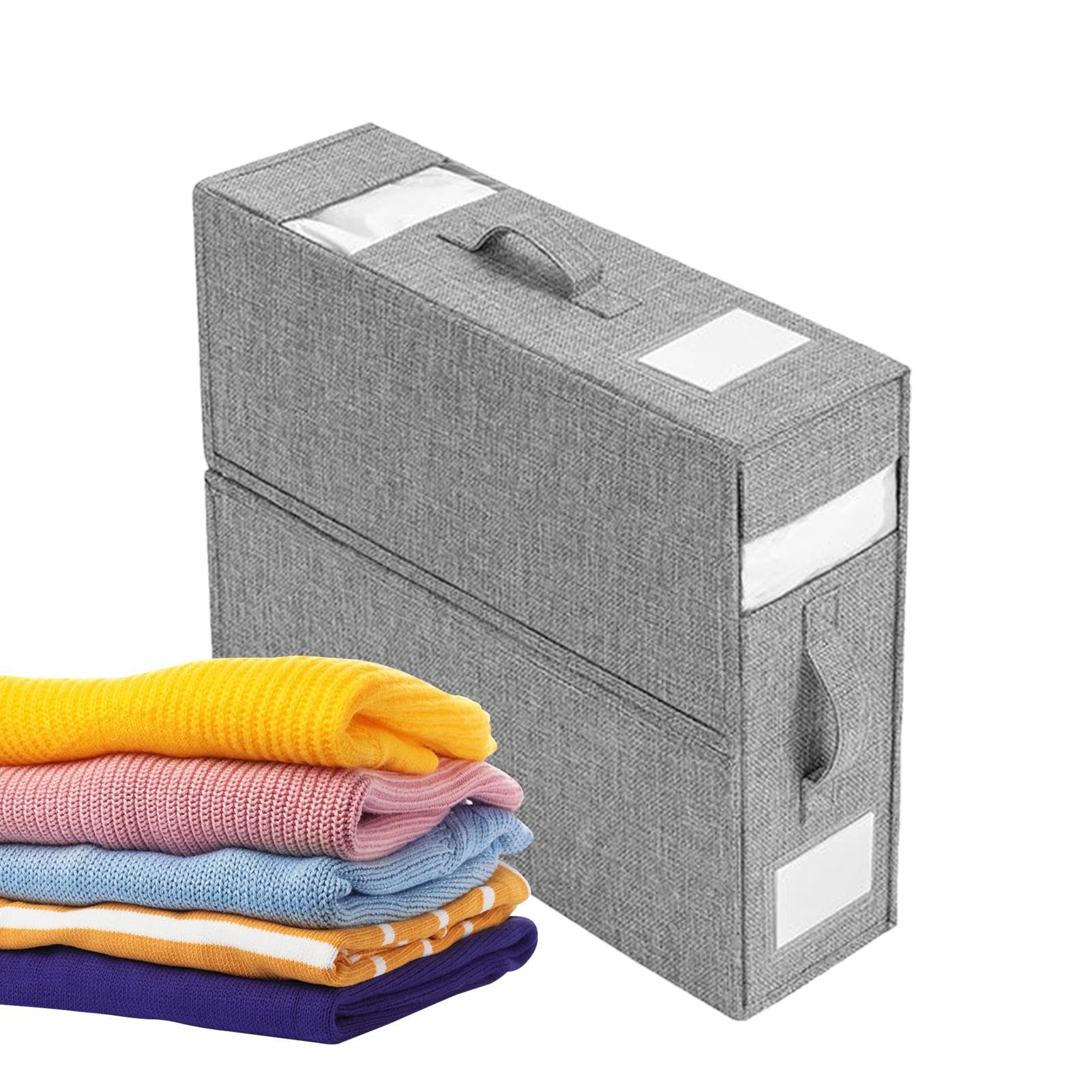 Organizador de sábanas para armarios empotrados que maximiza el espacio de tu dormitorio