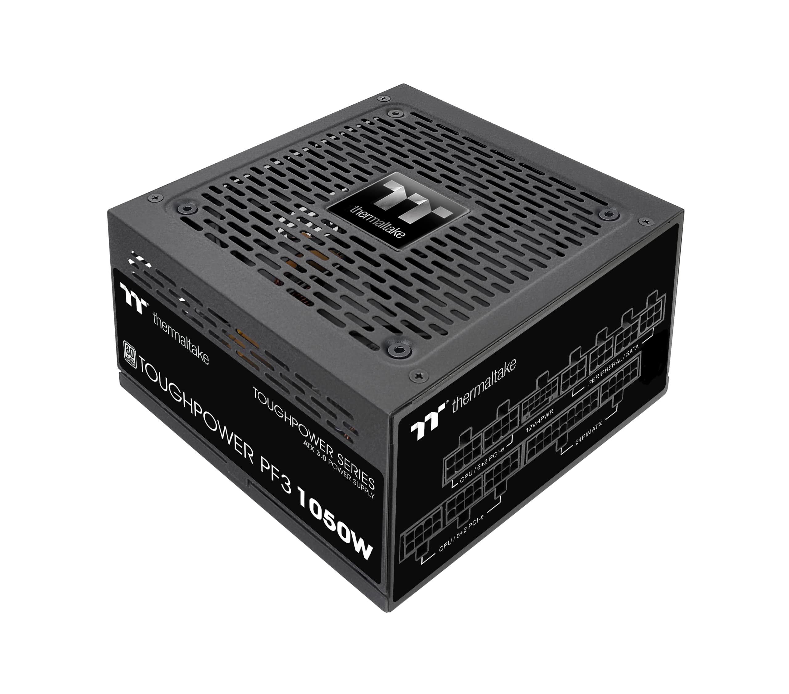 Thermaltake Toughpower PF3 1050W Gen 5 | ATX 3.0 | PCIe Gen 5 ready | Smart Zero Fan | 80 Plus Platinum | Fully Modular