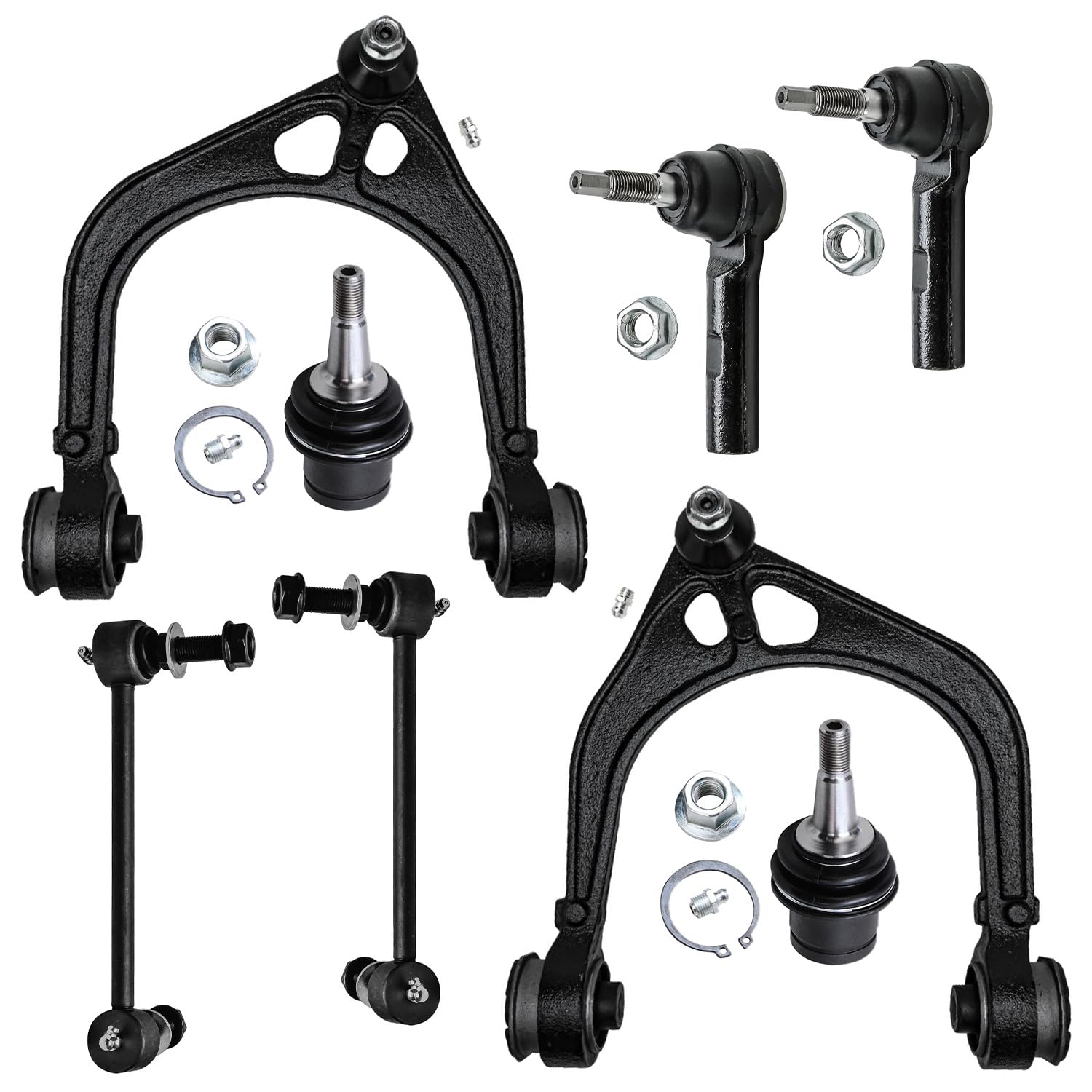 Detroit Axle - RWD Front End Kit for Chrysler 300 Dodge Challenger Charger