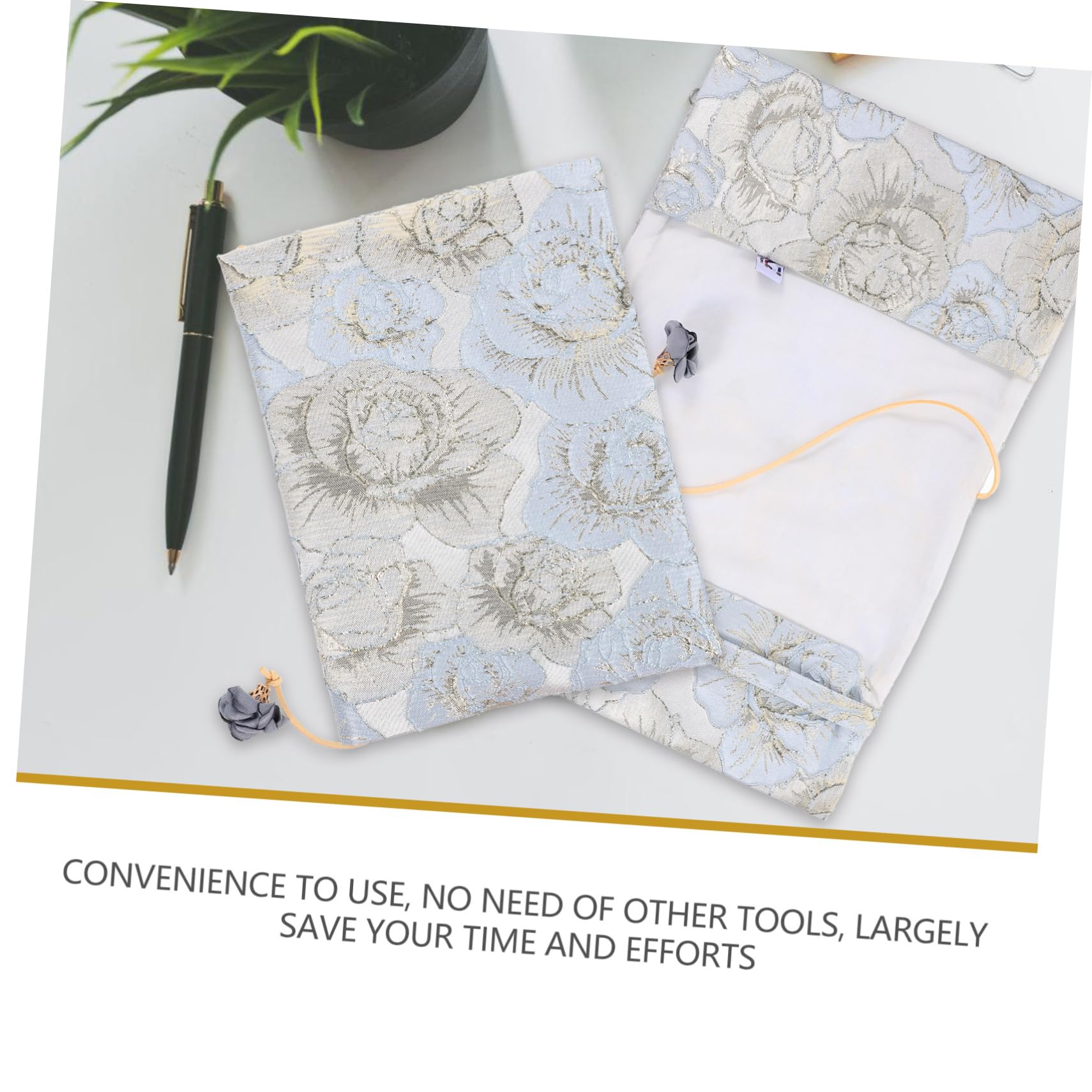 Angoily 4 Pezzi Copertura Decorativa per Libri Protettore Elegante e Resistente per Libri Scolastici per Amanti Della Design