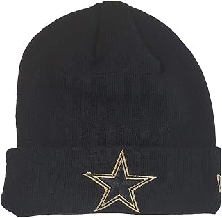 New Era NFL beanie hat American Football team logo winter Patriots Seahawks 49ers black