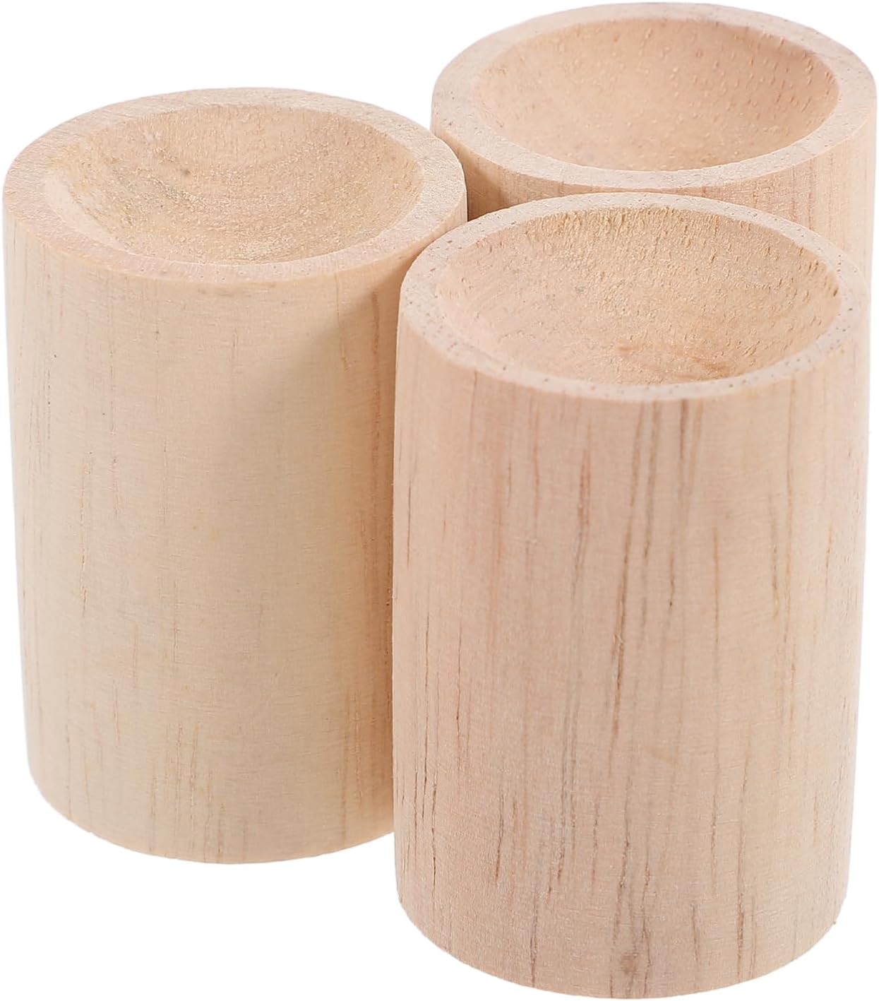 PRETYZOOM 3Pcs Wooden Essential Oil Diffuser Compact Car Aroma Diffuser Natural Wood Aroma Diffuser for Home Office Yoga Room and More Safe Portable