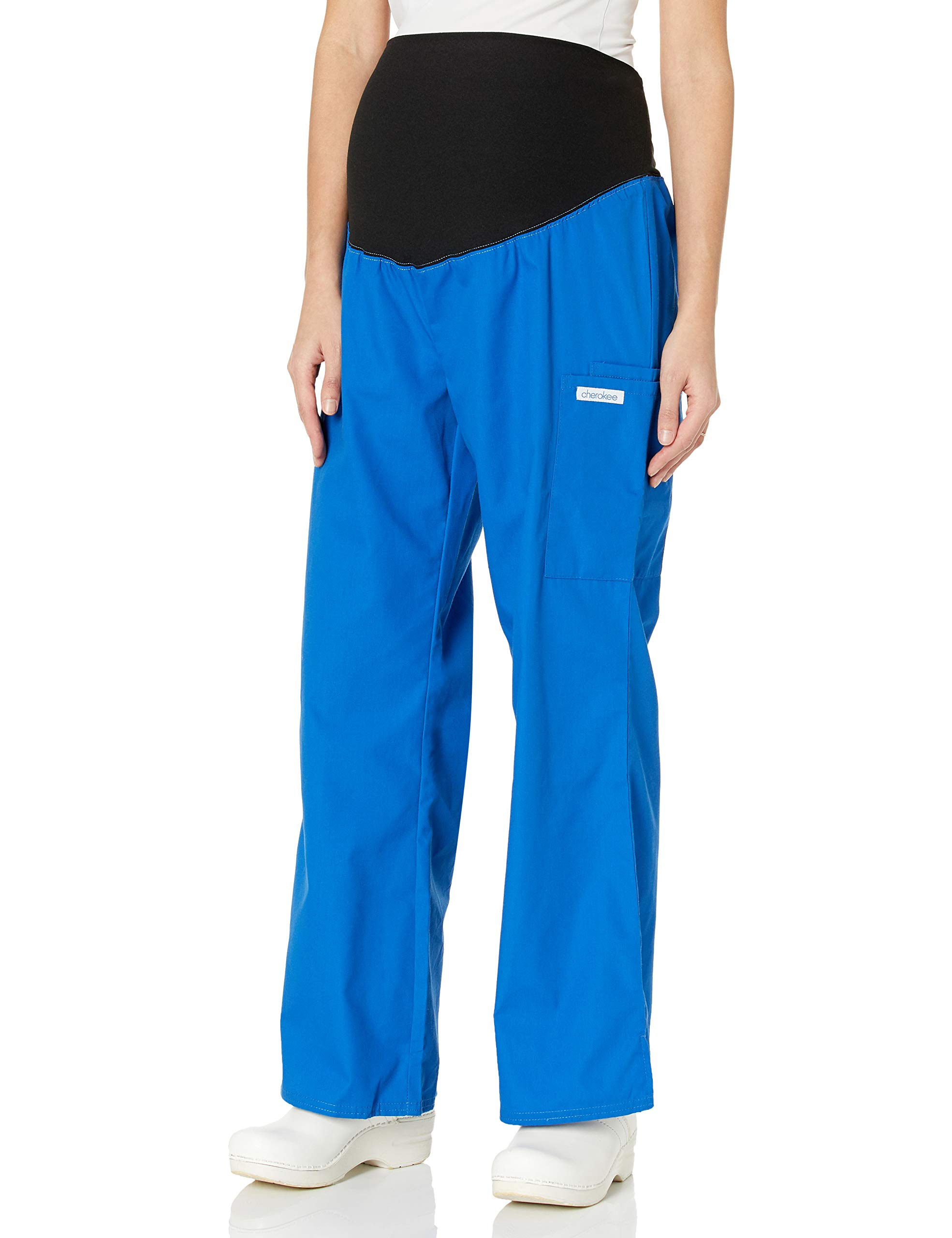 Cherokee Women's Maternity Elastic Waist Scrubs Pant