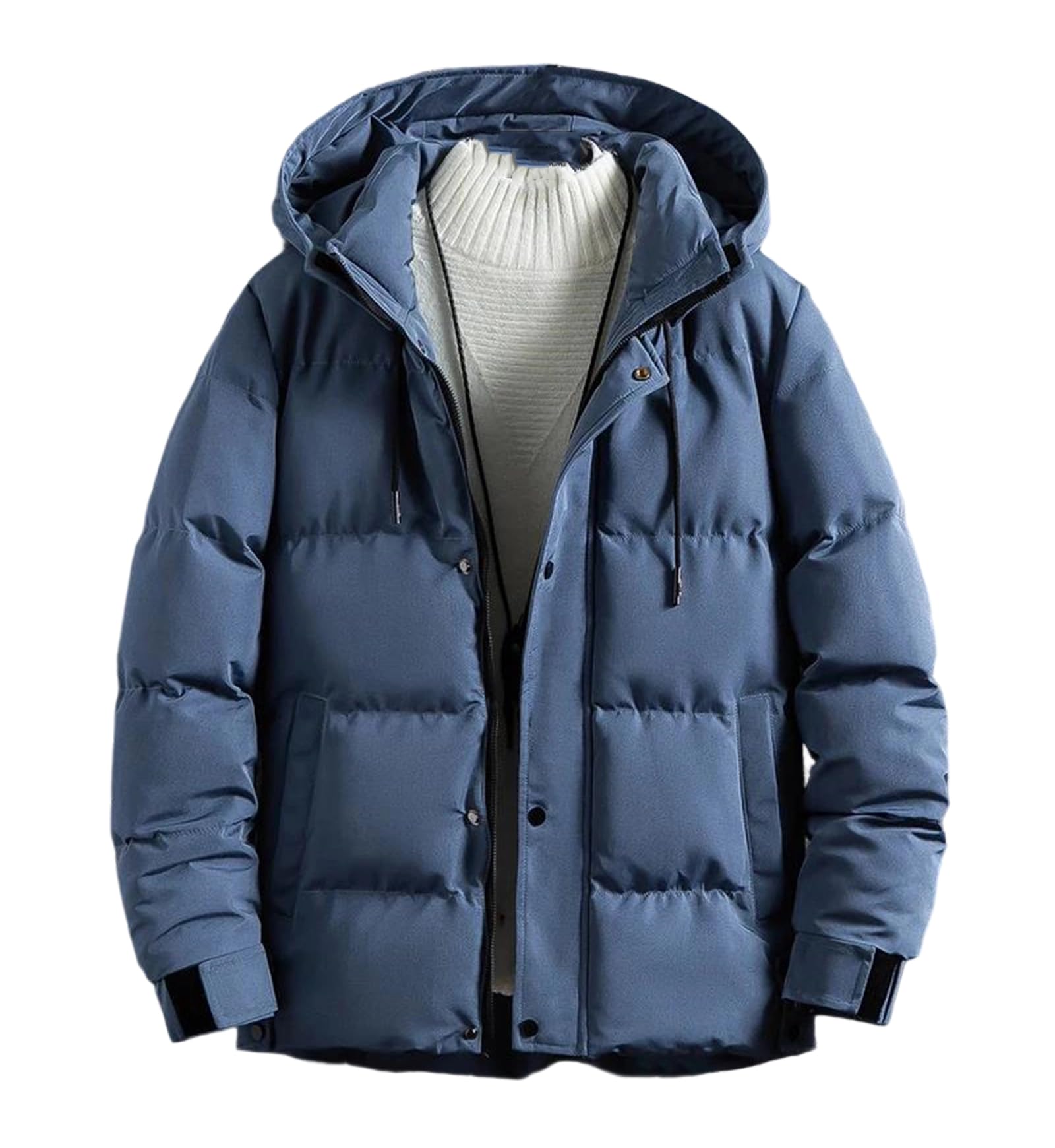 Manteau d'hiver chaud et confortable veste polaire décontractée matelassée anti-froid