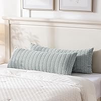 Vista 309 de Fancy Homi Fundas de almohada decorativas bohemias de 20 x 20 pulgadas para sala de estar, sofá, cama, sillón, rústico, moderno, decoración del Crema