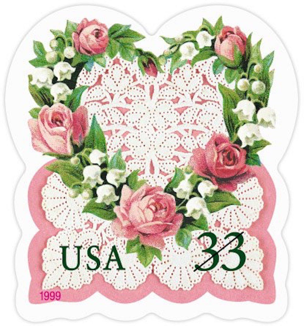 Amazon.com: Love: Victorian Heart with Roses, Lily of the Valley
