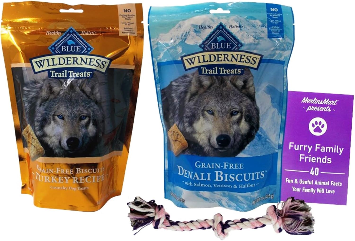 Blue Wilderness Trail Treats Grain Free Crunchy Dog