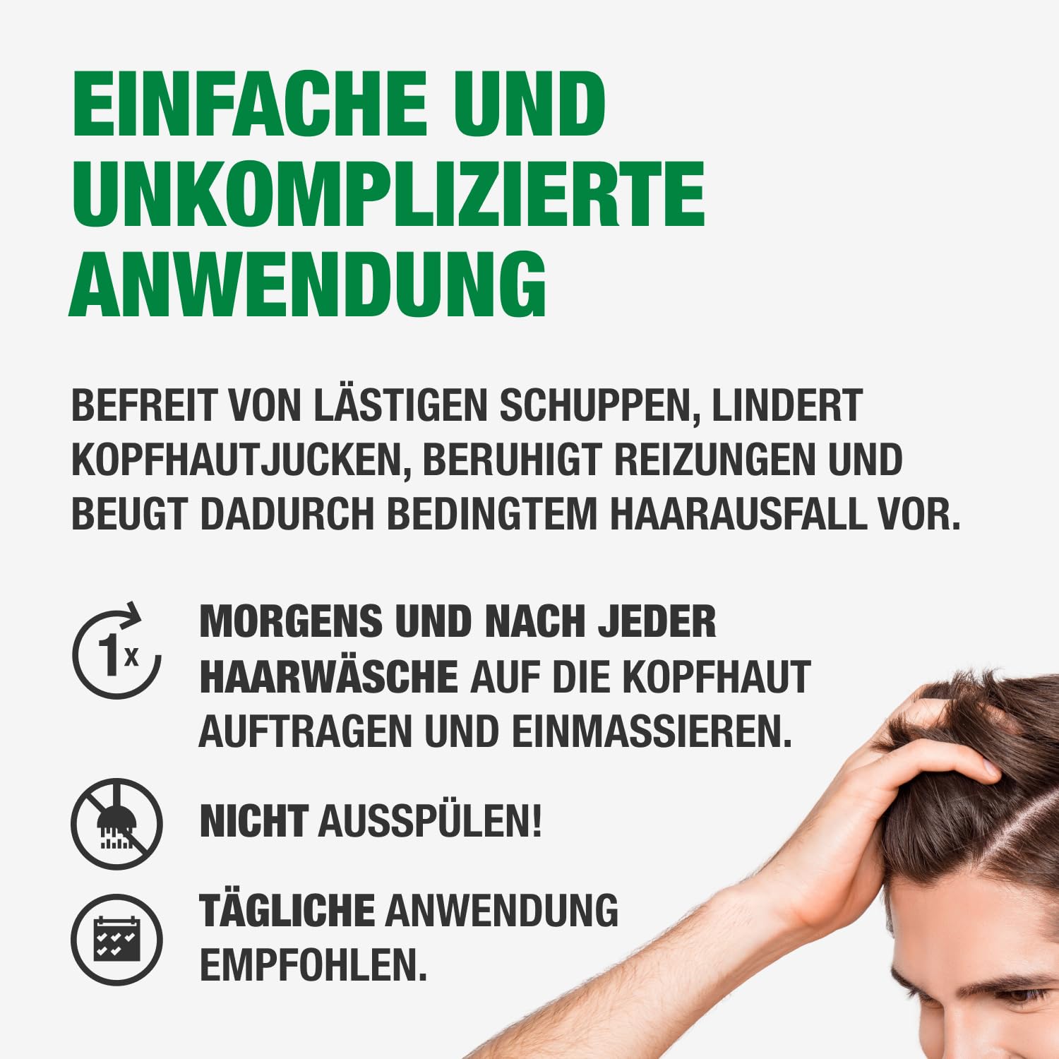 Alpecin Medicinal FORTE Tonikum - 3 x 200 ml - Wirksam gegen Schuppen und Haarausfall, Lindert Kopfhautjucken, Beruhigt Irritationen, Ideal bei fettigem Haar, mit Salicylsäure und