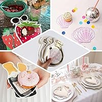 Vista 5 de Efavormart - 20 servilletas de cóctel para bebidas y cupcakes, servilletas de papel desechables, 11 x 9 pulgadas