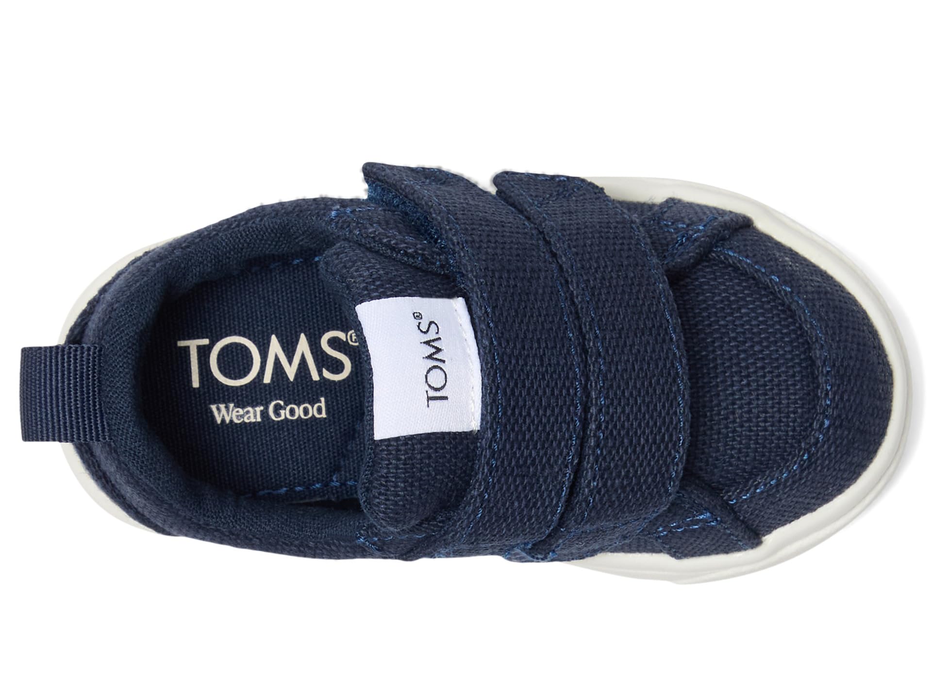 TOMS Unisex Kinder Cruz Double StrapSneaker mit Klettverschluss