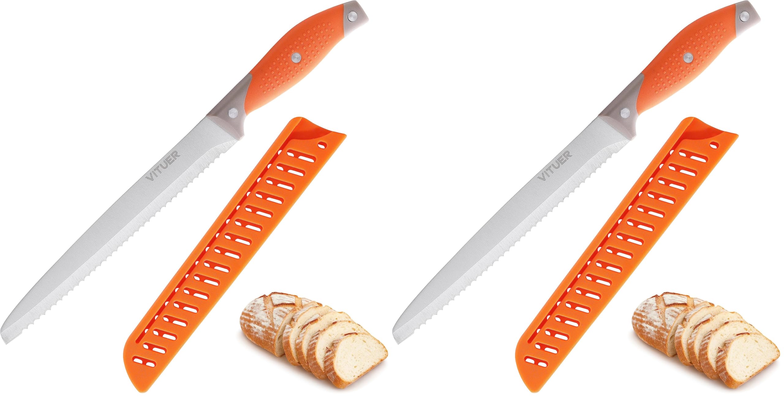 VITUER Bread Knife - Slice Like a Pro -10