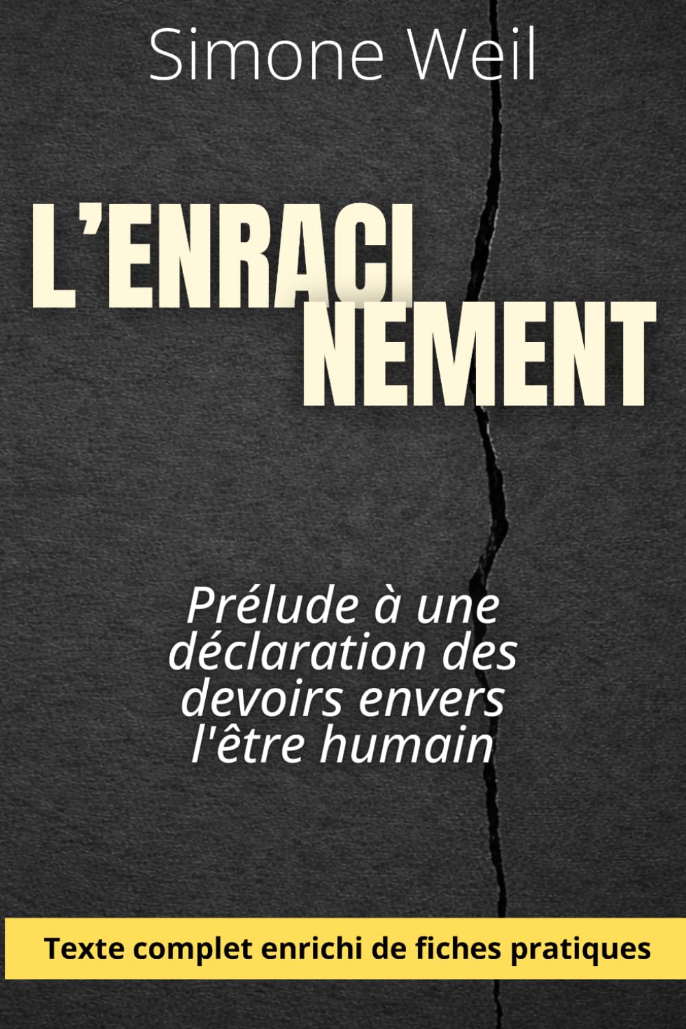 L'Enracinement - prélude à une déclaration des devoirs envers l'être humain: Le texte majeur de Simone Weil, enrichi de 150 fiches pratiques pour agir avec justice, responsabilité et lucidité