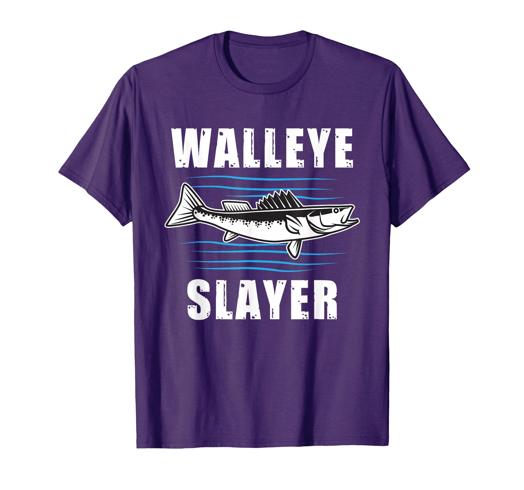 Walleye Slayer Fishing Fisherman Walleye T-Shirt