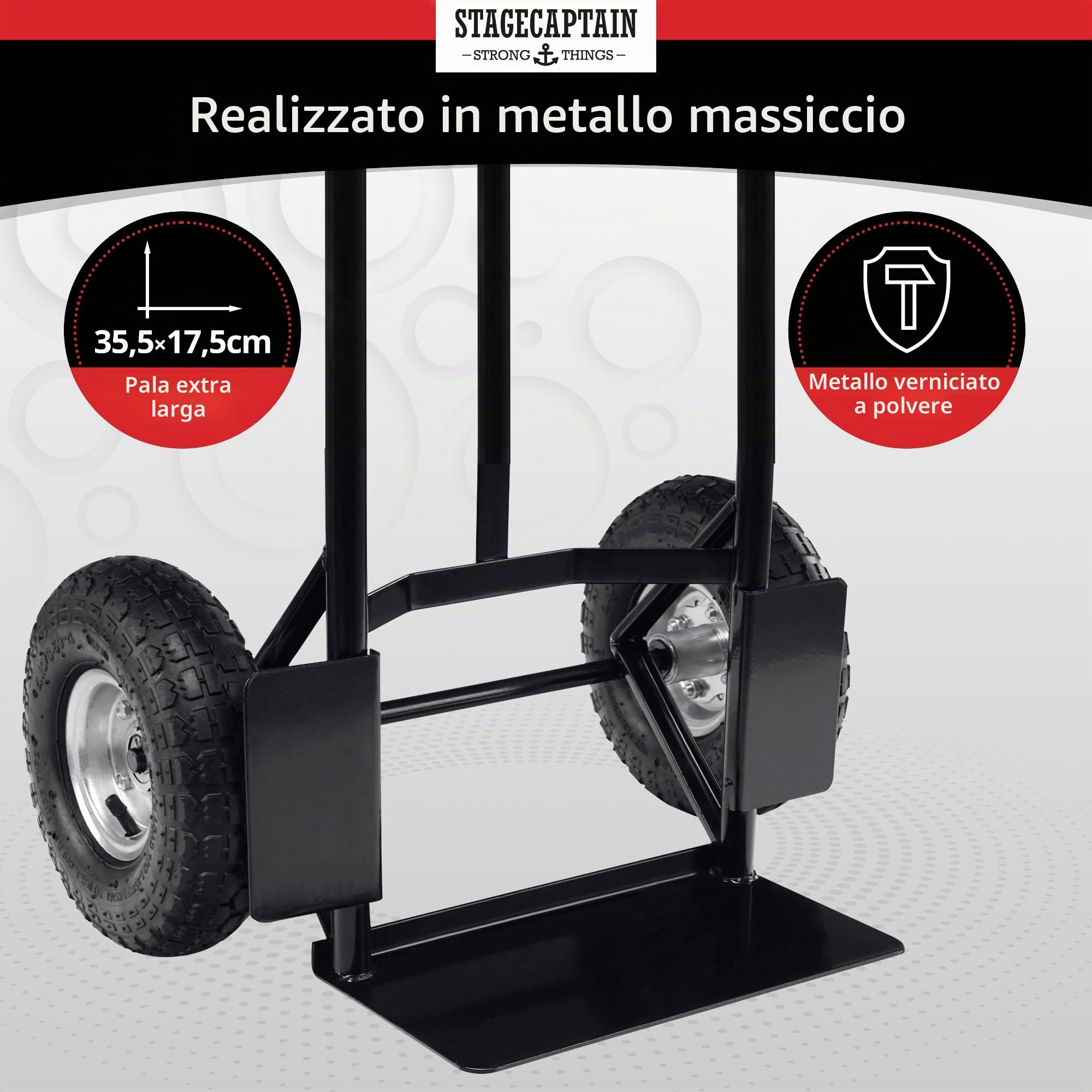 Stagecaptain Carryboy Carrello per sacchi, max. 200 kg