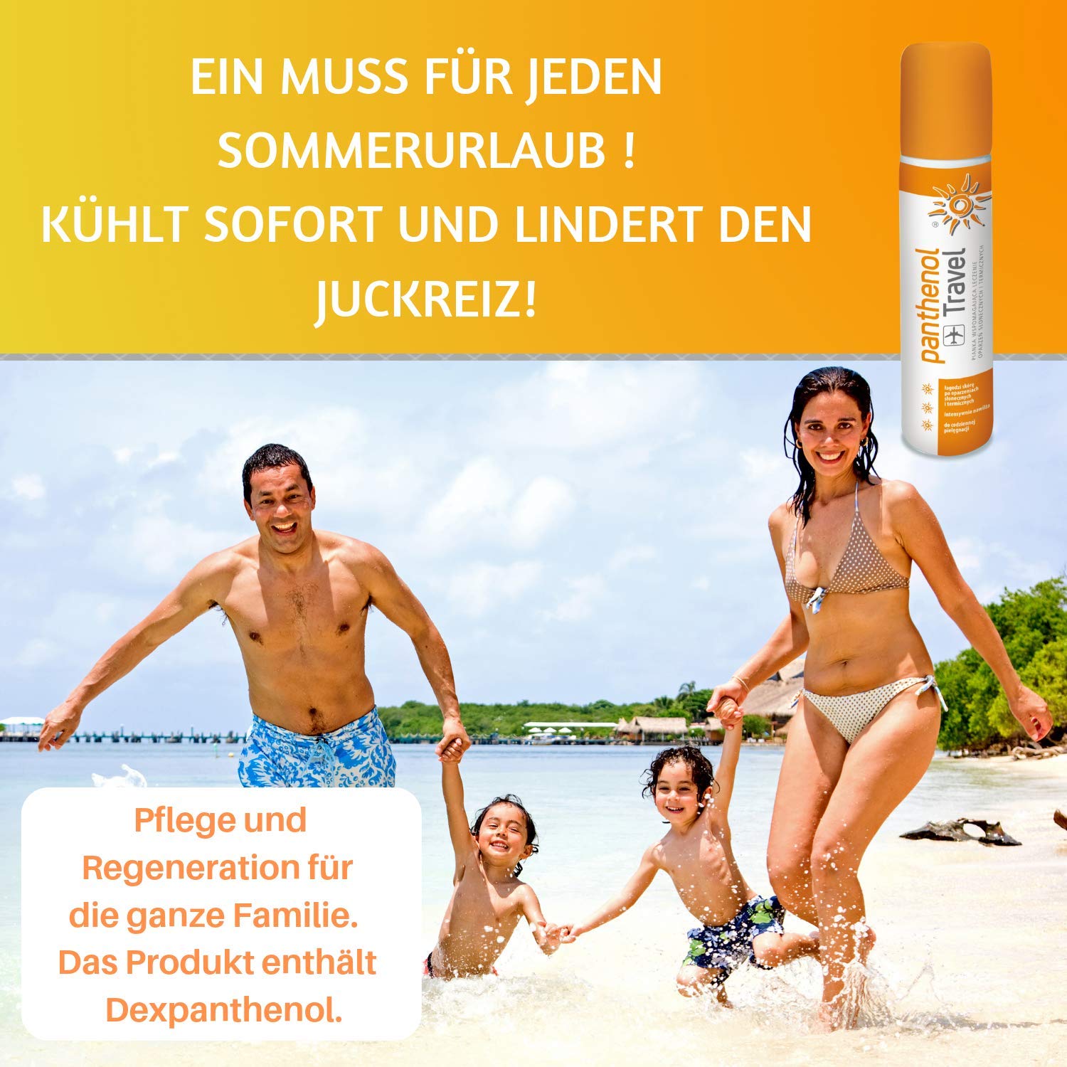 Panthenol Travel Na Oparzenia Słoneczne I Termiczne 90 ml