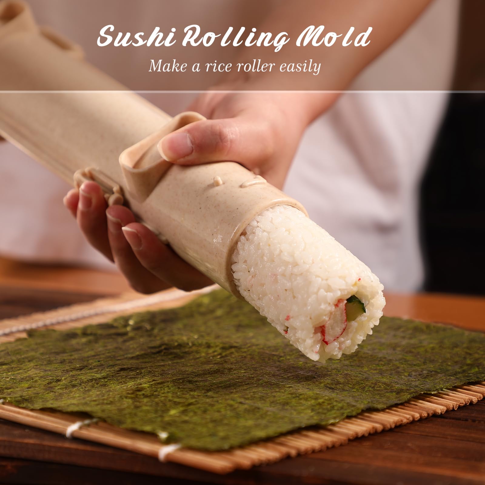 Kit de fabrication de sushis avec couteaux Sashimi