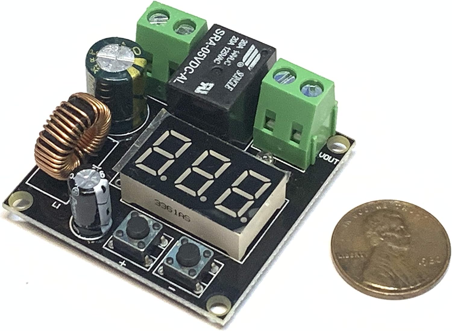 VHM-009 DC 12V-36V Voltage Protection Module Low voltage relay Under voltage A40