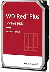 HDD Desktop Western Digital RED Plus 6TB NAS SATA6 5400RPM 256MB 3,5'