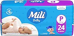 Mili Fralda Ultra Seca Jumbinho Tamanho P 1X24
