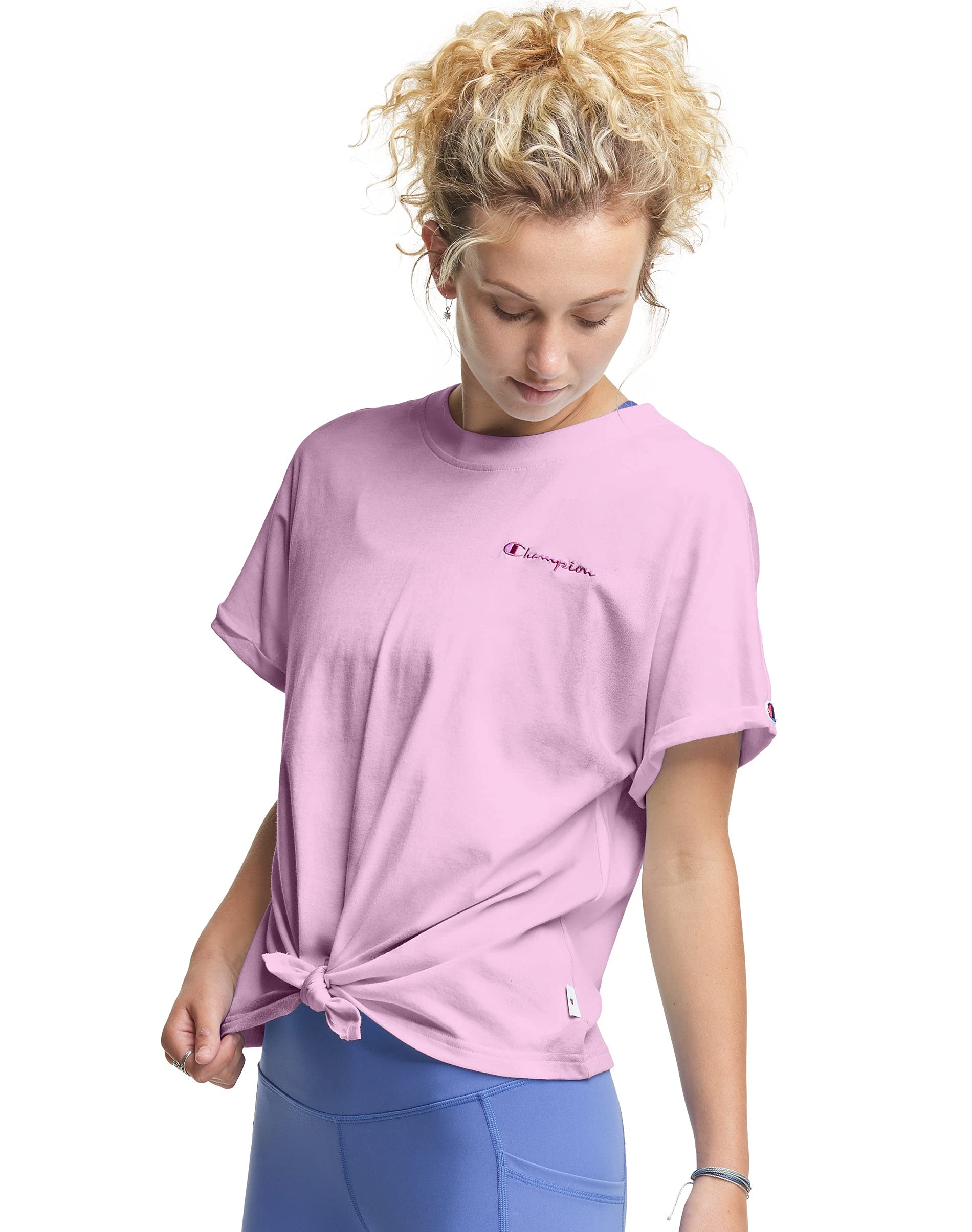 ChampionWomen's Tie-Front Print Tee