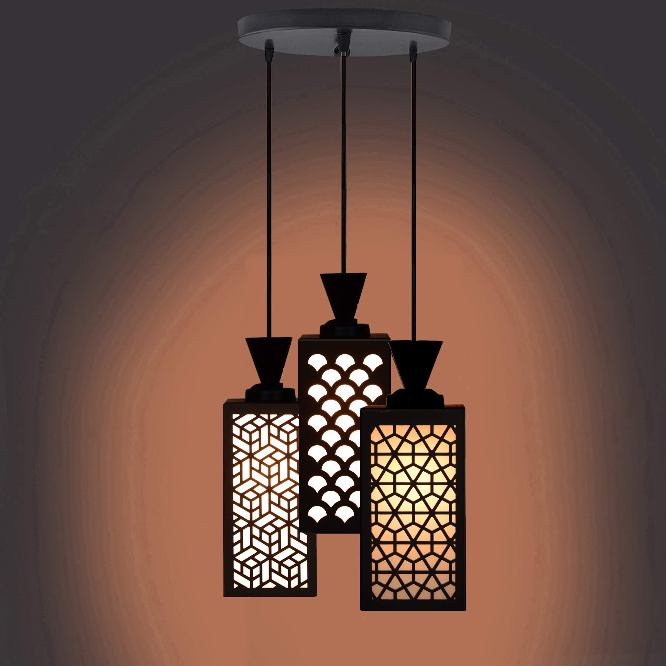 G Gojeeva Designed Hanging Pendant Ceiling Light Traditional Home,Dining Room, Bedroom, Living Room,Office Decor