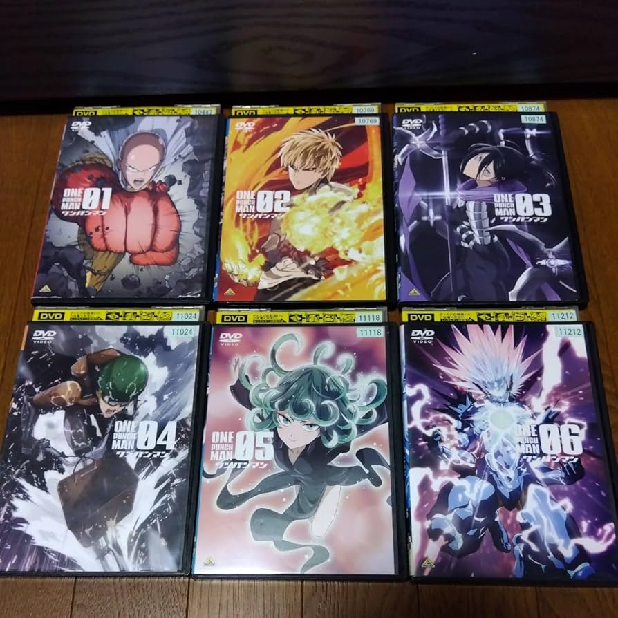 ワンパンマン　season1 全6巻　season2 全6巻　DVD ワンパンマン season1 全6巻 season2 全6巻 DVD Amazon.co.jp