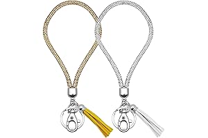 Find Fun Women Key Ring Chain Wristlet