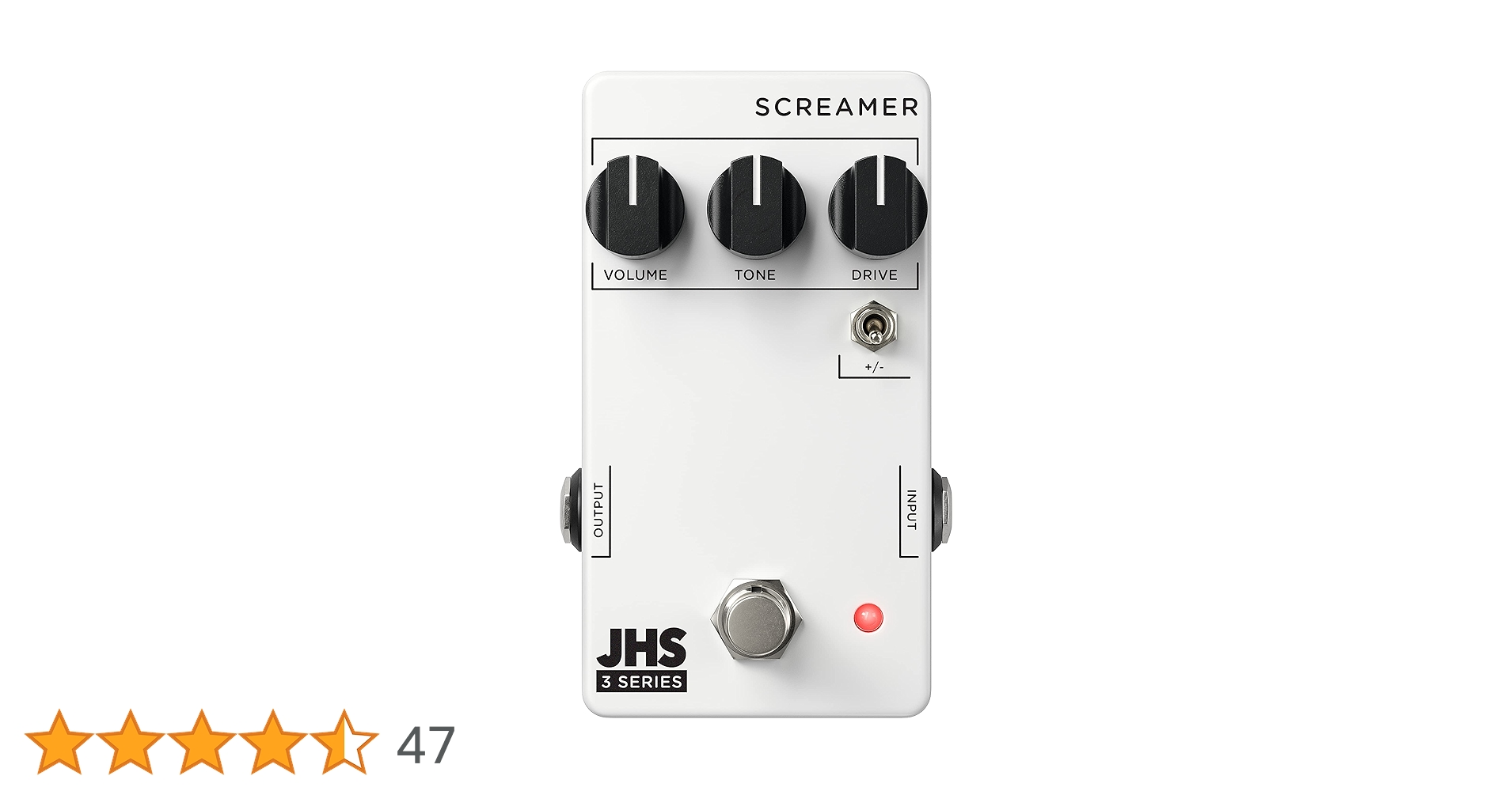 JHS screamer オーバードライブ エフェクター Amazon | JHS Pedals ジェイエイチエスペダルズ エフェクター