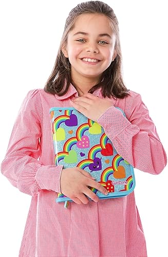 Miniatura 10 de GirlZone Rainbow Jumbo Arts and Crafts - Estuche de papelería para niñas, gran regalo para niñas
