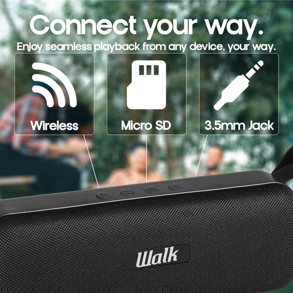 Walk Audio H204 speaker connectivity options