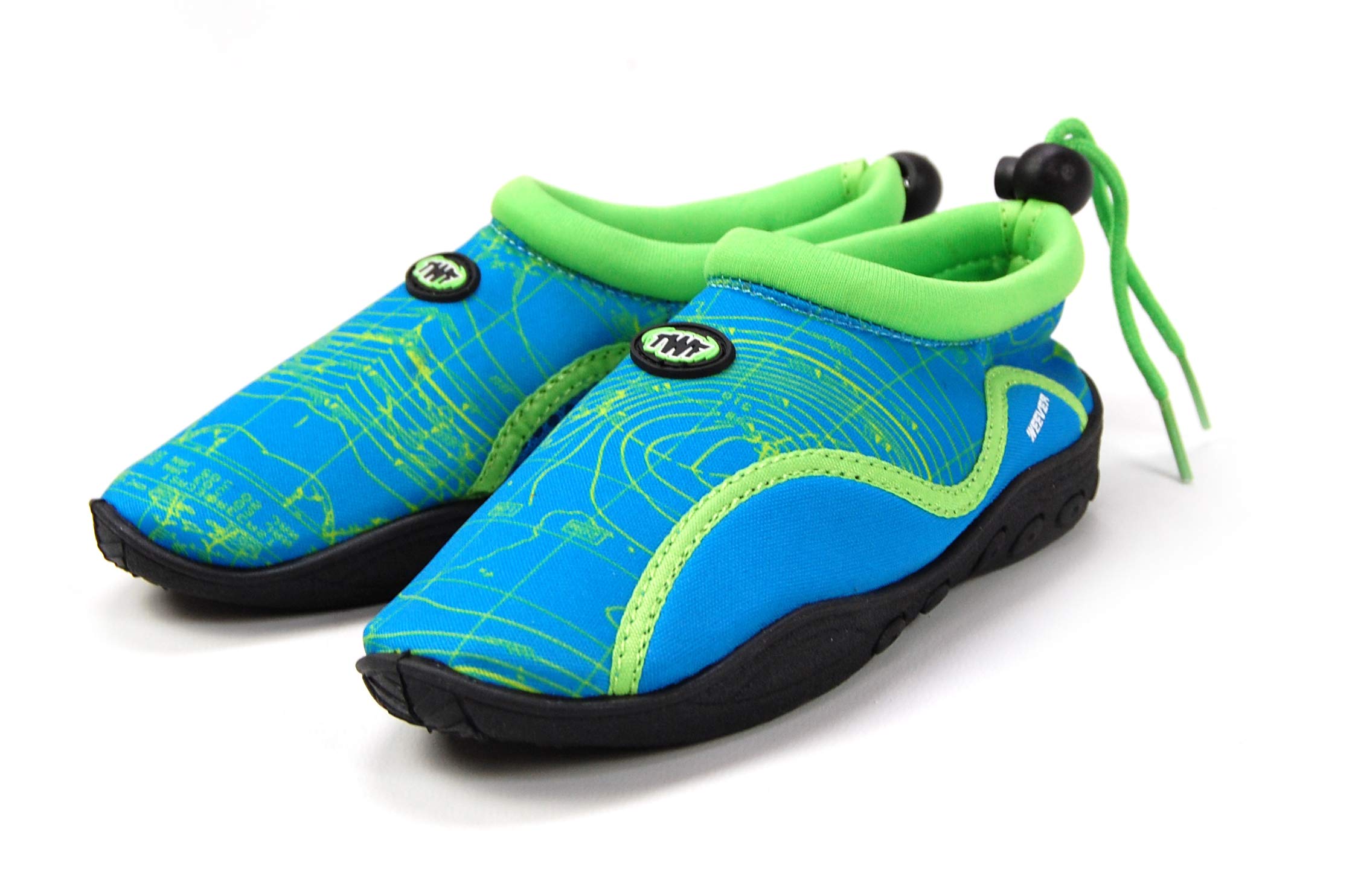 TWF Weever Wetshoes, Blue Map, EU29/UK11